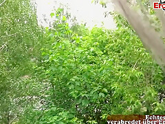 18yo German teen 18+ Slut Picked Up In Public Park And Fuck