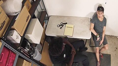 youngperps - hung black security guard fucks a big straight teen 18+
