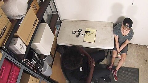 youngperps - hung black security guard fucks a big straight teen 18+